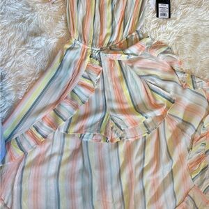 Striped Multicolor Dress